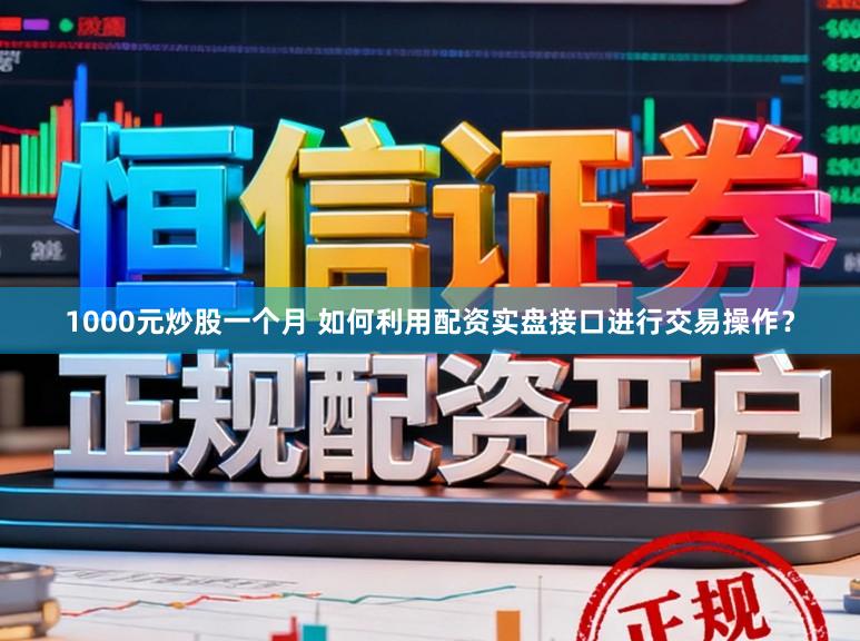 1000元炒股一个月 如何利用配资实盘接口进行交易操作?