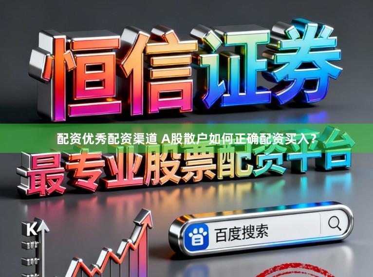 配资优秀配资渠道 A股散户如何正确配资买入？